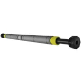 Турник раздвижной Hop-Sport HS-M050DP серо-желтый