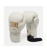 Боксерські рукавиці Leone GN059W White/Gold  (капу в комплекті)