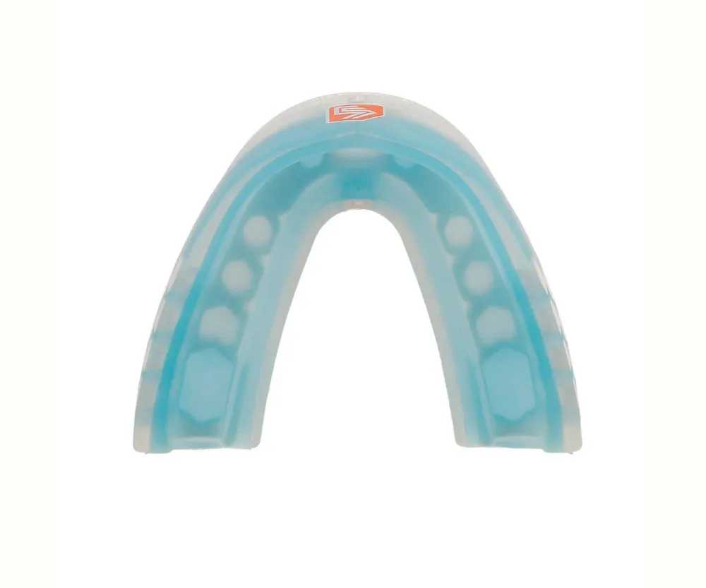Капа Shock Doctor Gel Max Power Carbon взрослая (возраст 11+) Trans Blue (art. 6954-TB-AD)