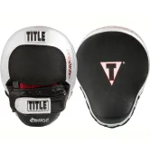Лапи боксерські TITLE Boxing Aerovent Anarchy Punch Mitts Black/Silver