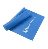 Лента-эспандер для фитнеса и реабилитации U-POWEX Fitness band 0.4мм. (6.8 кг) Blue