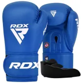 Боксерські рукавиці RDX AS2 BLUE  (капа в комплекті)
