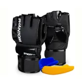 Рукавиці для ММА Phantom APEX Hybrid Black S/M
