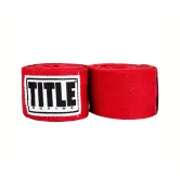 Бинти для боксу TITLE Boxing Traditional Weave 180" Red (4.5м.)