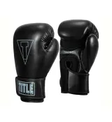 Боксерські рукавиці TITLE Boxing Vegan Gloves Black 8 oz