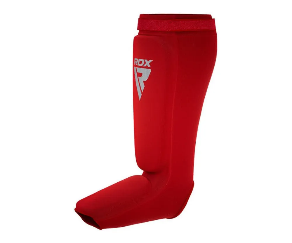 Захист гомілки та стопи RDX Shin Instep Foam Red/White XL