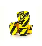 Боксерские перчатки Fairtex BGV14Y Yellow/Black