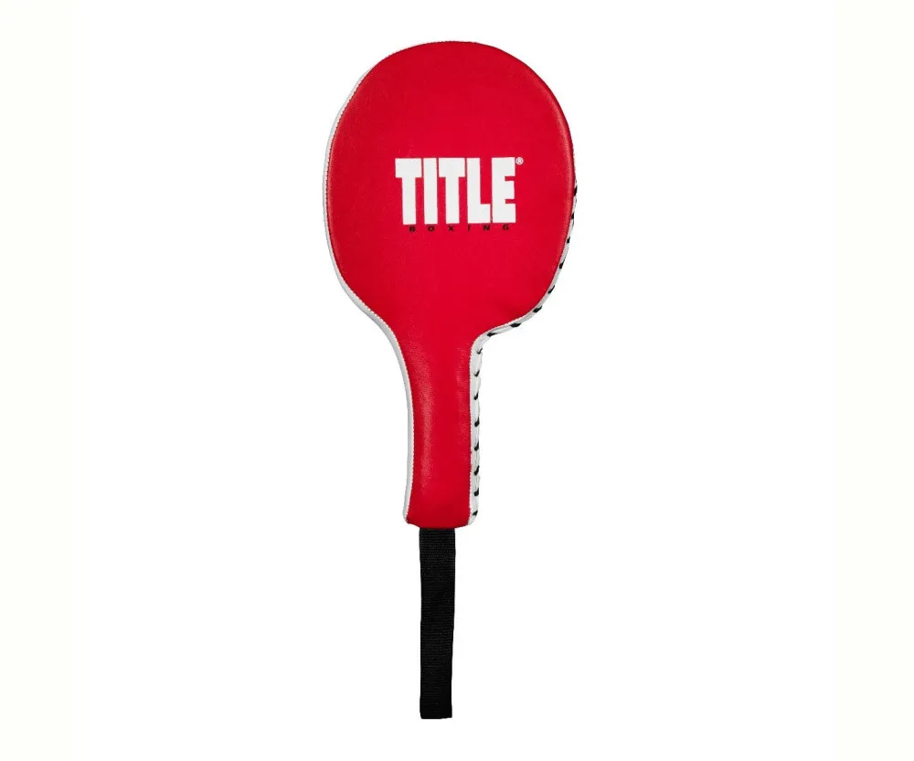 Боксерские ракетки TITLE Boxing Punch Training Paddles Red
