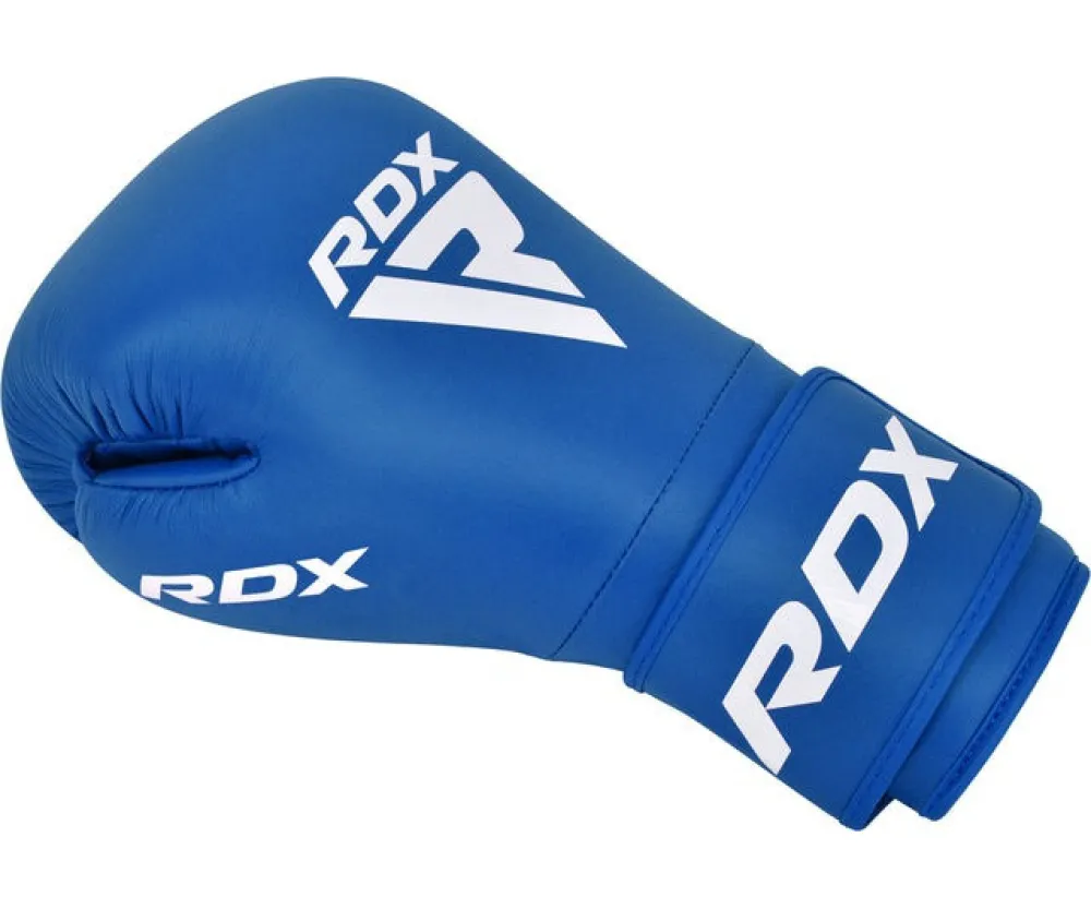 Боксерские перчатки RDX AS1 BLUE (капа в комплекте)