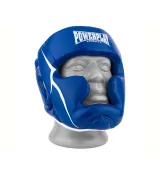 Боксерский шлем тренировочный PowerPlay 3100 PU Синий