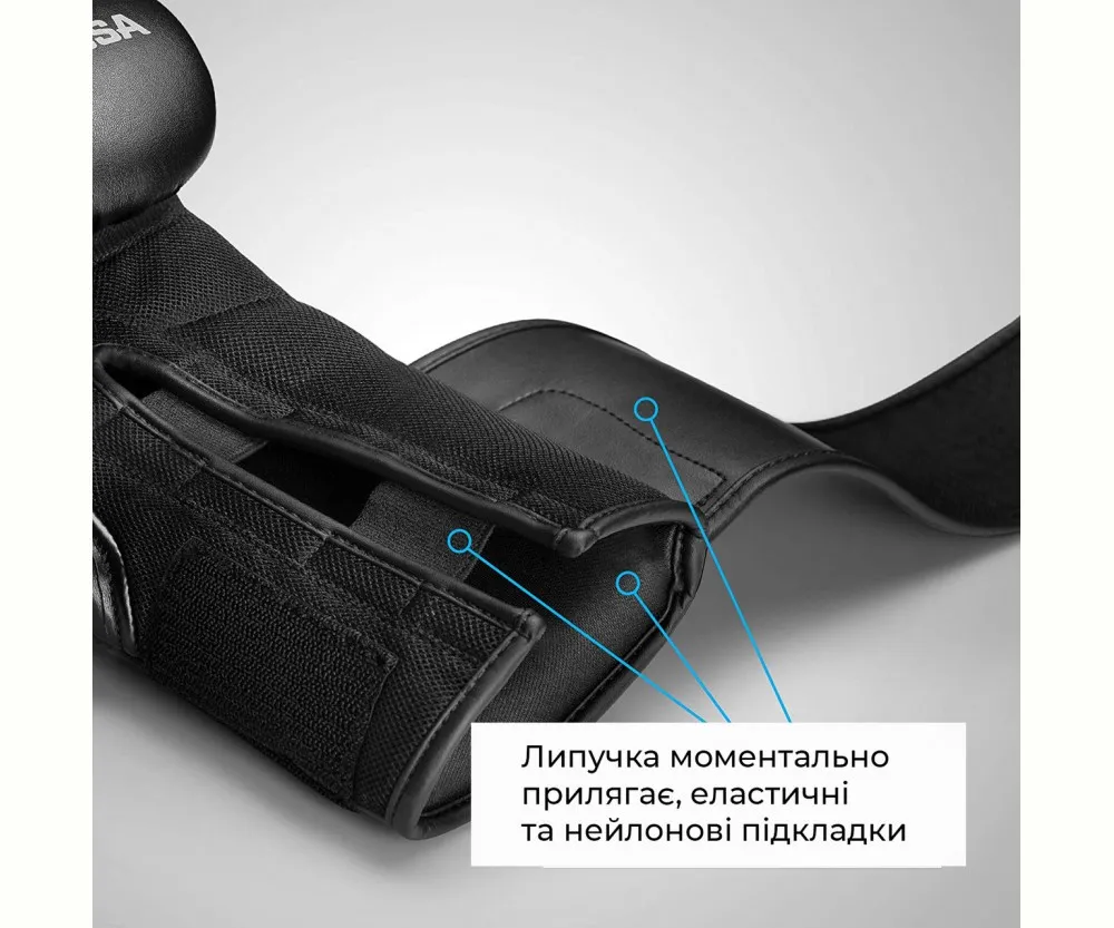 Боксерские перчатки Hayabusa 4 - Черн 12oz (Original)