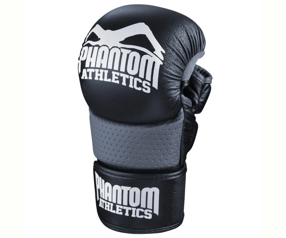 Перчатки для ММА Phantom RIOT Black L/XL (капа в подарок)