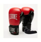 Боксерські рукавиці Leone GN383 THUNDER Red  (капу в комплекті)