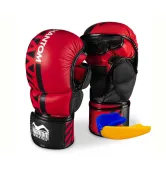 Рукавиці для ММА Phantom APEX Red L/XL (капа в подарунок))