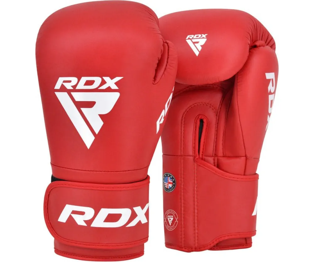 Боксерські рукавиці RDXі AS1 RED- (капа в комплекті)
