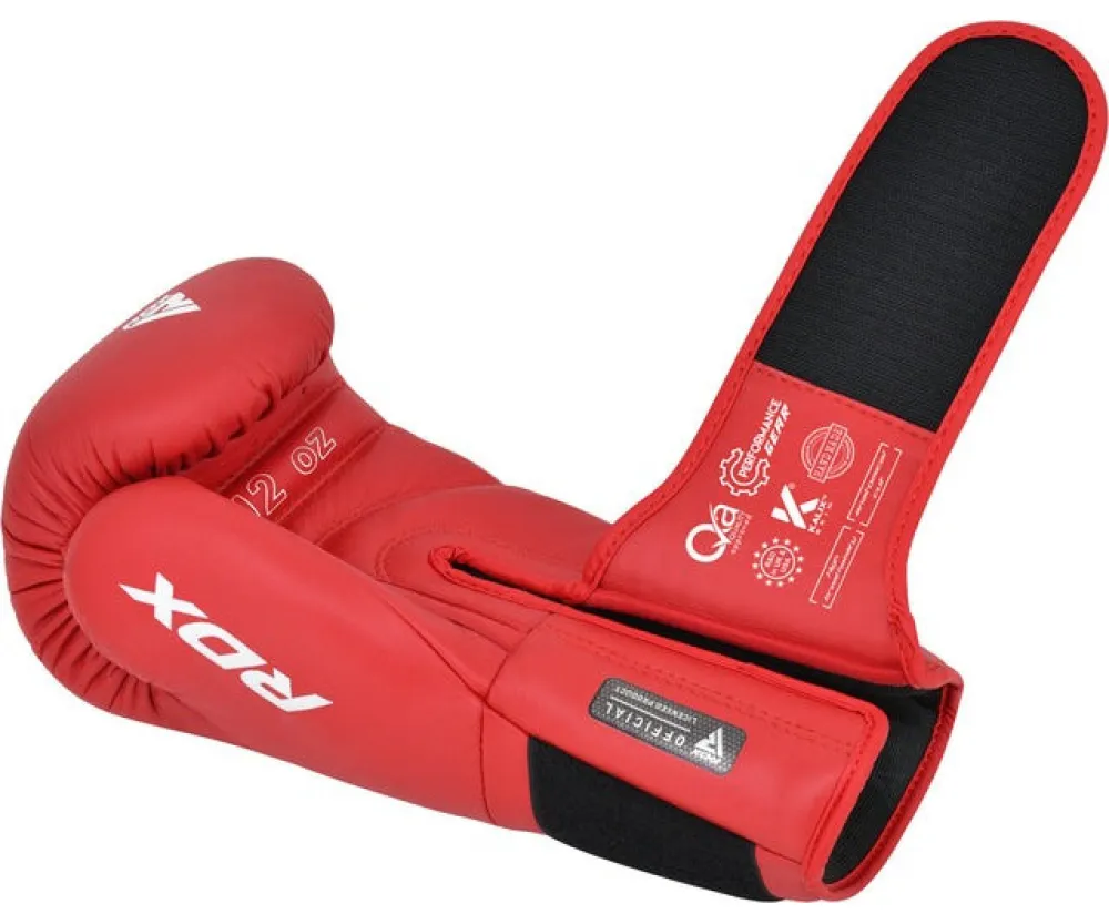 Боксерські рукавиці RDXі AS1 RED- (капа в комплекті)