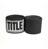 Бинти для боксу TITLE Boxing Select 180" Semi Elastic Mexican Black (4.5м.)