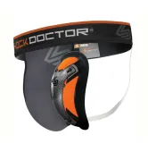Захист паху Shock Doctor 329 Supporter with Ultra Carbon Flex Cup Grey, XL