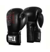 Боксерські рукавиці TITLE DYNAMIC STRIKE HEAVY BAG GLOVES  Black 14 oz