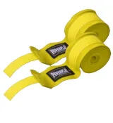 Бинти для боксу PowerPlay 3046 Жовті NYLON (4м)