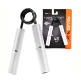 Эспандер-ножницы алюминиевый PowerPlay 4322 (45 кг) Hand Grip Серебряный