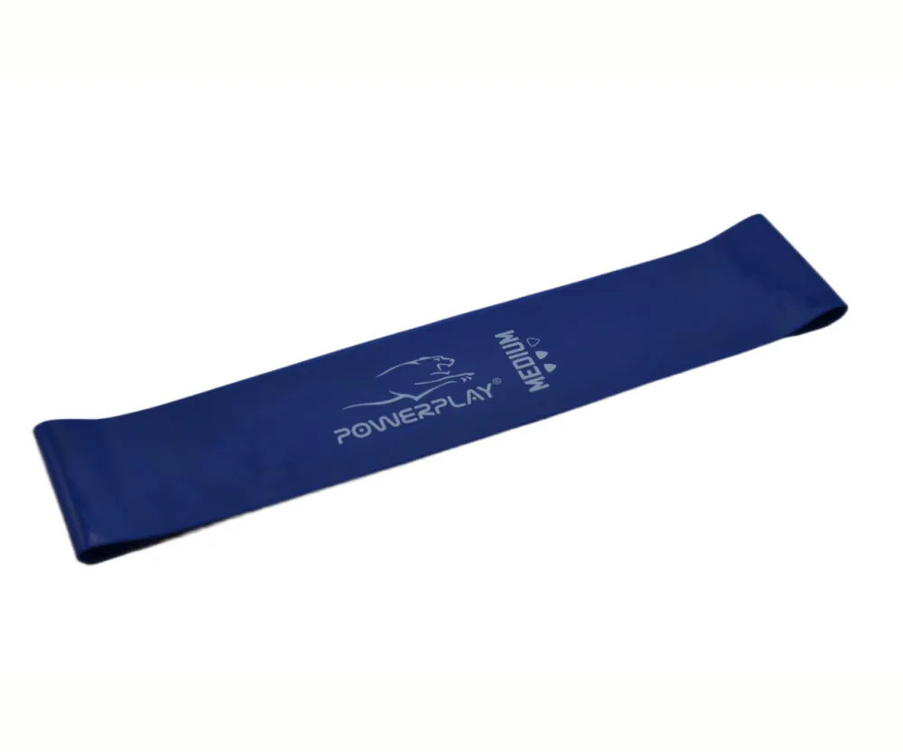 Резинка для фитнеса PowerPlay 4114 ini Power Band 1мм. edium Синяя (7.5 кг)