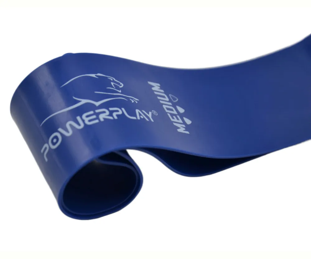 Резинка для фитнеса PowerPlay 4114 ini Power Band 1мм. edium Синяя (7.5 кг)