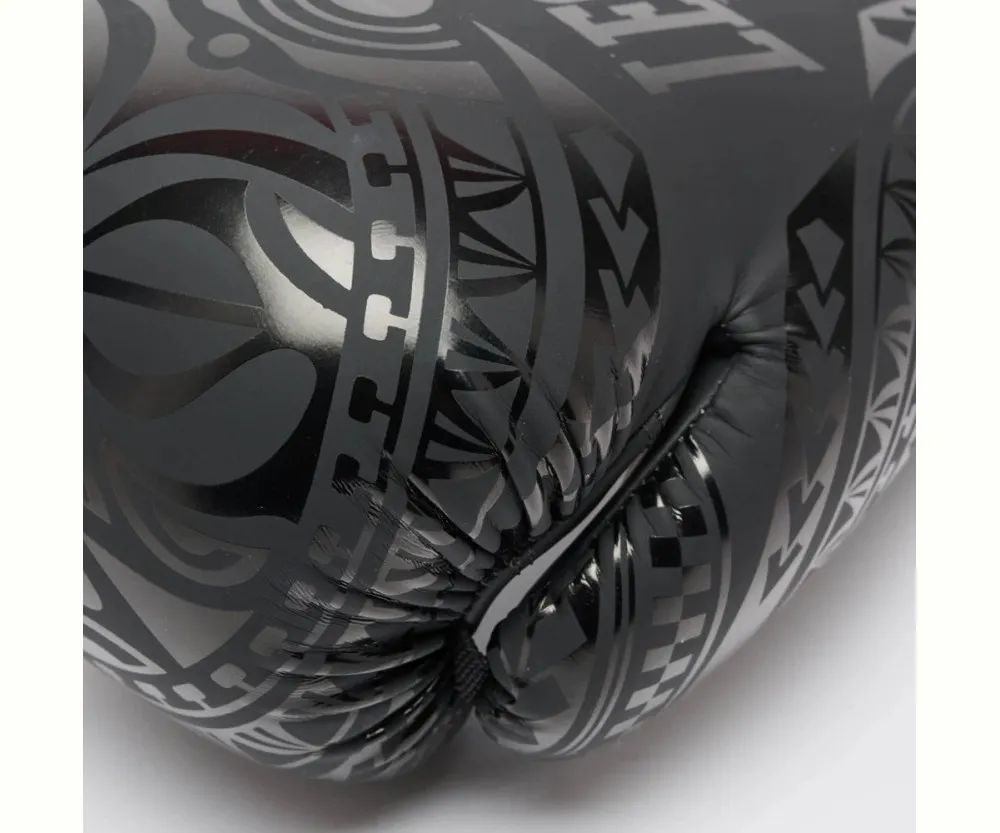 Боксерські рукавиці Leone GN329 HAKA Black