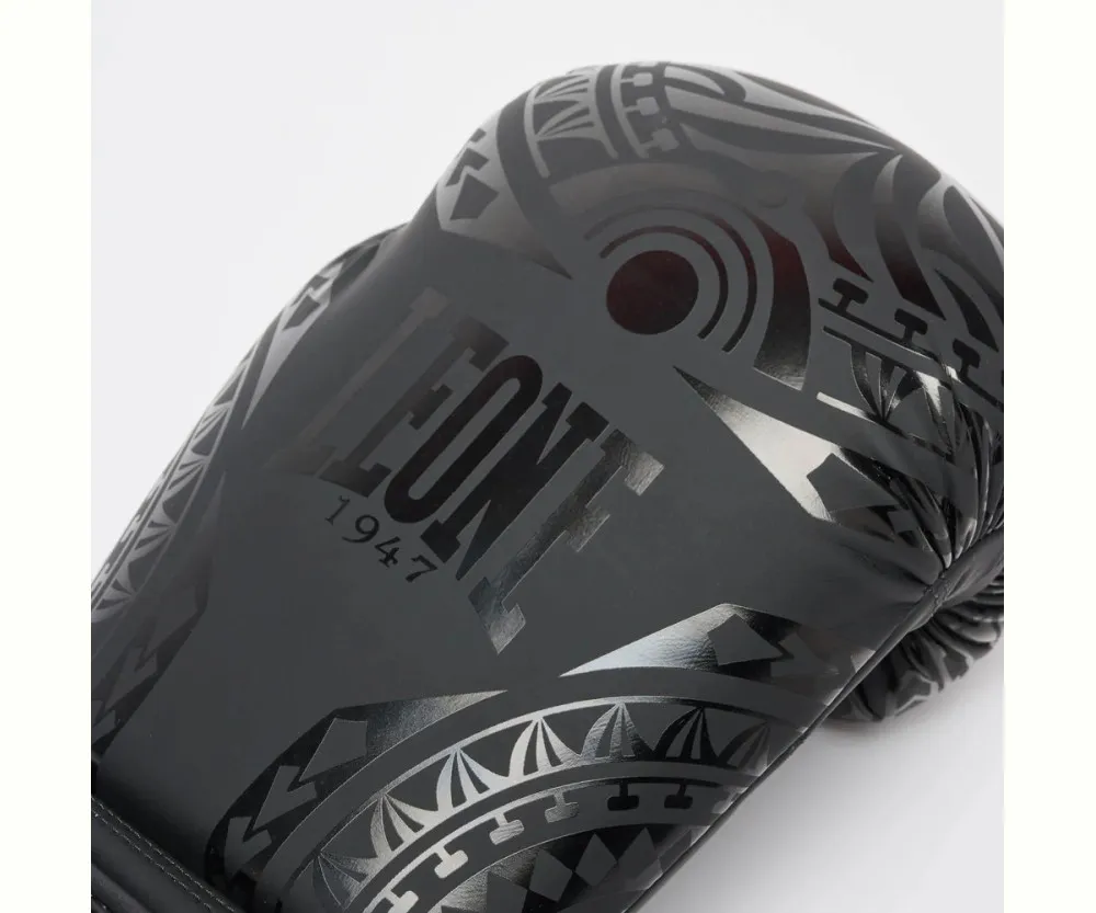 Боксерські рукавиці Leone GN329 HAKA Black