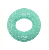 Эспандер кистевой силиконовый PowerPlay PP-4330 Hand Grip Loops edium 22.5-27 кг. Мятный