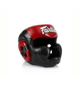 Боксерський шолом Fairtex HG13 Black/Red