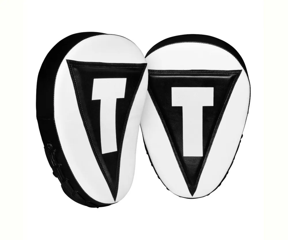 Лапи боксерські TITLE Boxing Attack “Big-T” Punch Mitts 2.0 White/Black