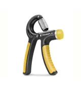Еспандер кистьовий PowerPlay PP-4323 з регульованим навантаженням 10-40 кг. Strength Grip Чорно-жовтий