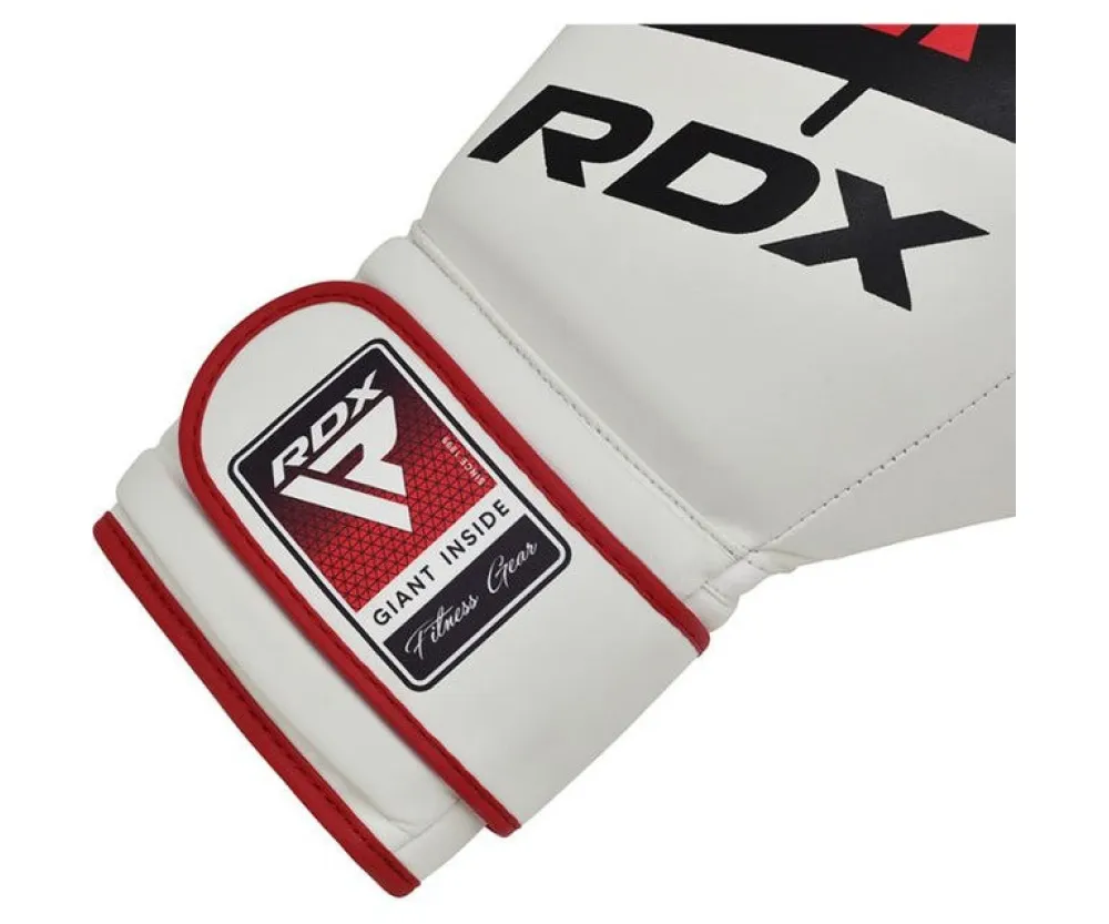 Боксерские перчатки RDX F7 Ego Red (капа в комплекте)