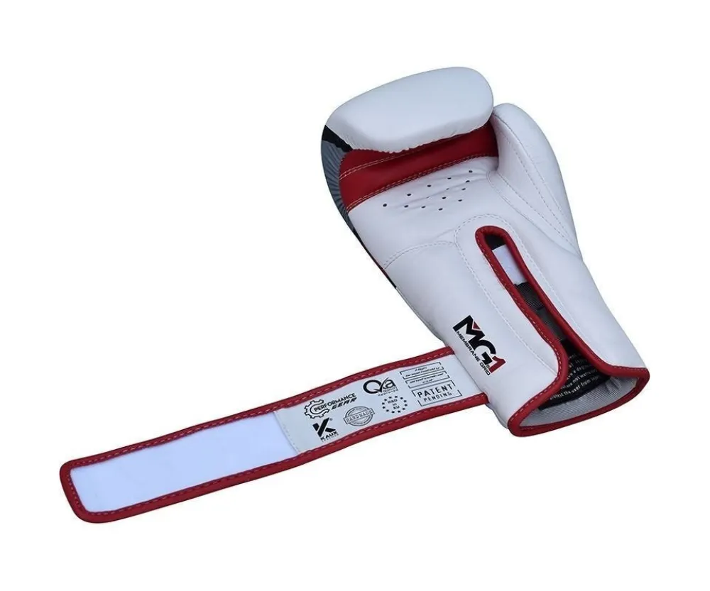 Боксерские перчатки RDX F7 Ego Red (капа в комплекте)