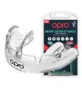 Капа OPRO Instant Single Colour Braces доросла (вік 11+) Clear (art.102522007)