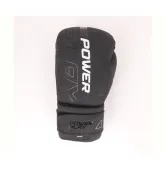 Боксерські рукавиці PowerPlay 3024 Ultra Mat Чорно-Білі