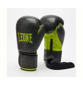 Боксерські рукавиці Leone GN313 WAVES Black  (капу в комплекті)