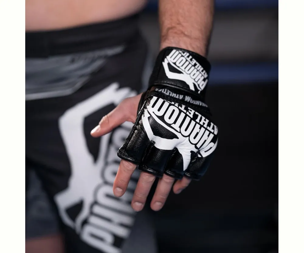 Рукавиці для ММА Phantom Blackout Black S/M