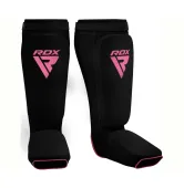 Захист гомілки та стопи RDX Shin Instep Foam Black/Pink S