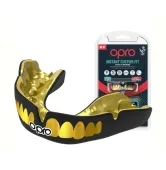 Капа OPRO Instant TEETH доросла (вік 11+) Black/Gold (art.102526001)