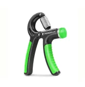 Еспандер кистьовий PowerPlay PP-4323 з регульованим навантаженням 10-40 кг. Strength Grip Чорно-зелений