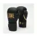 Боксерские перчатки Leone GN059D Black/Gold (капу в комплекте) - фото №1