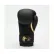 Боксерские перчатки Leone GN059D Black/Gold (капу в комплекте) - фото №3