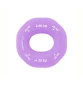Еспандер кистьовий силіконовий PowerPlay PP-4331 Hand Grip Medium 20-25-30 кг. Фіолетовий