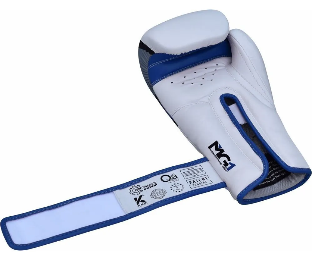 Боксерские перчатки RDX F7 Ego Blue (капа в комплекте)