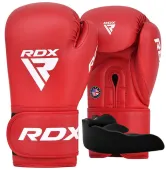 Боксерські рукавиці RDX  AS2 RED- (капа в комплекті)
