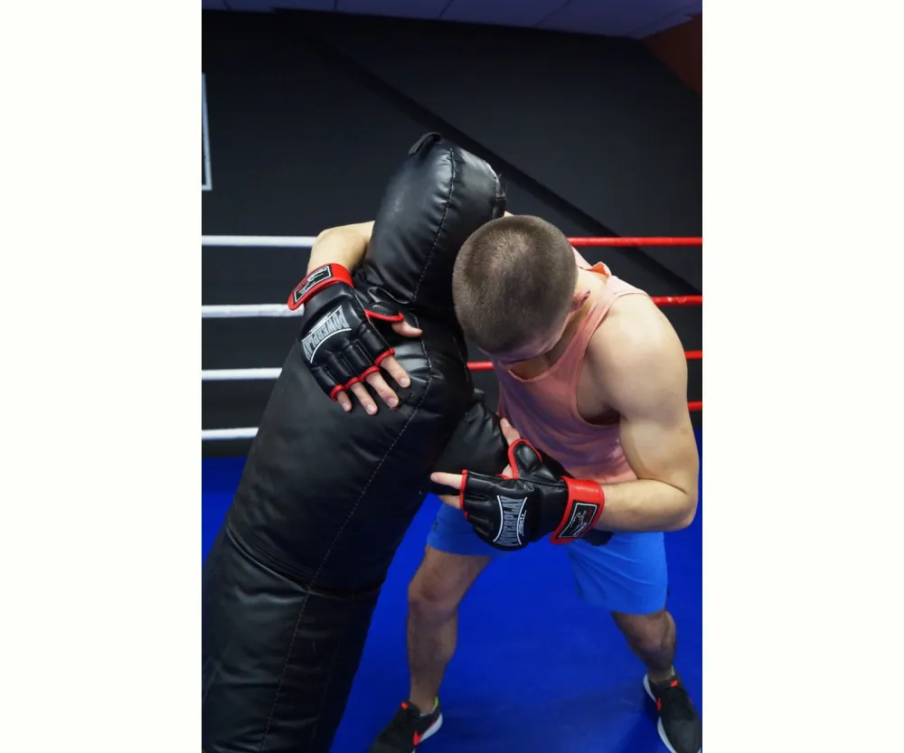 Рукавиці для MMA PowerPlay 3058 Чорно-Червоні
