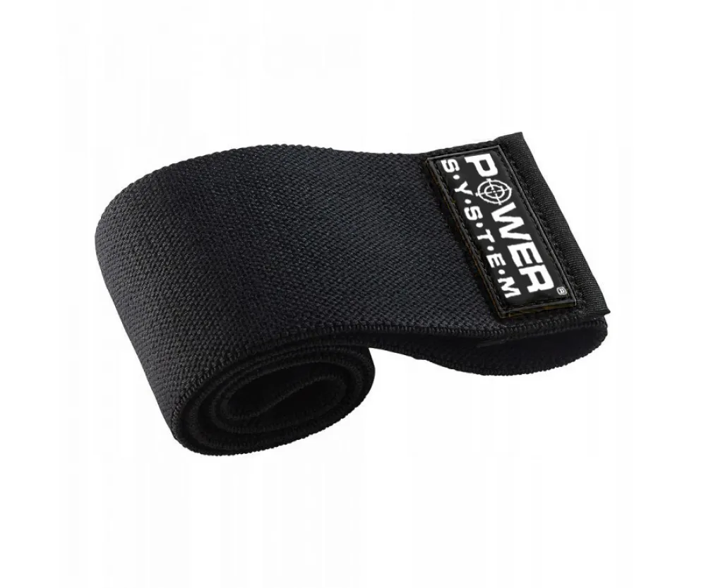 Тканевая резинка для фитнеса и спорта Power System PS-4093 Booty Band LVL 3 Black/Grey (d_94 см. 6-12кг.)