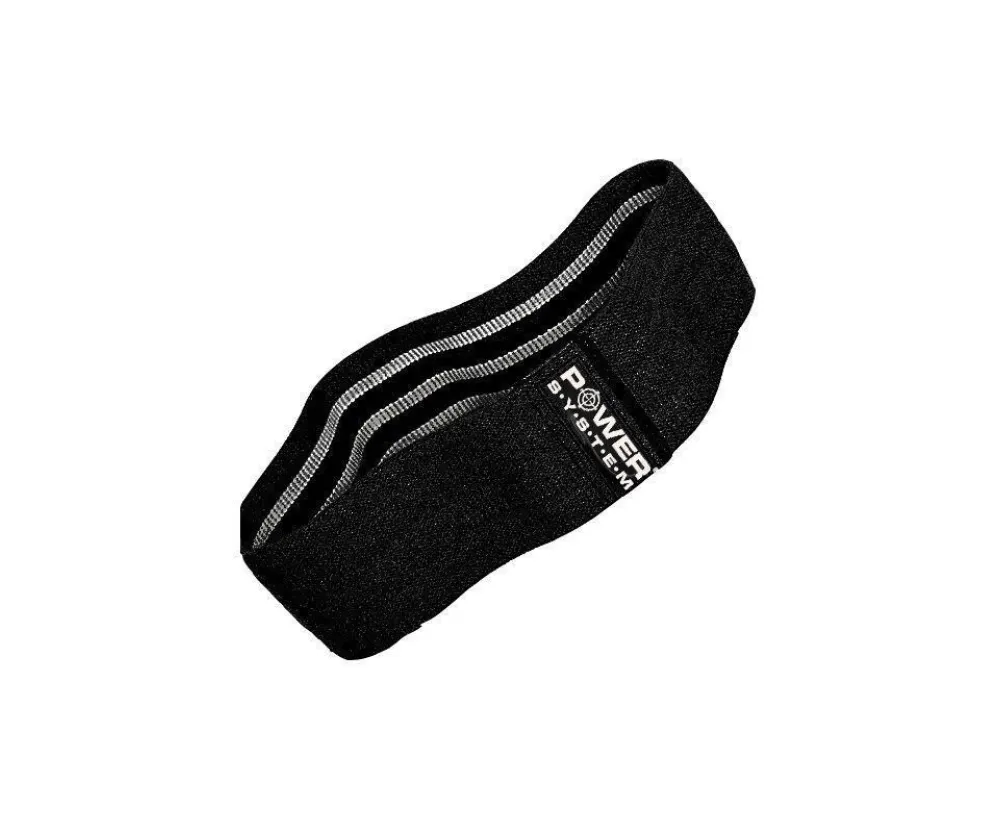 Тканевая резинка для фитнеса и спорта Power System PS-4093 Booty Band LVL 3 Black/Grey (d_94 см. 6-12кг.)